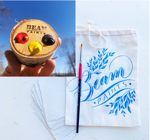 🇨🇦 Beam Handcrafted Artist Grade Watercolour Paints  - Primary Trio Plein Air Set and Donation