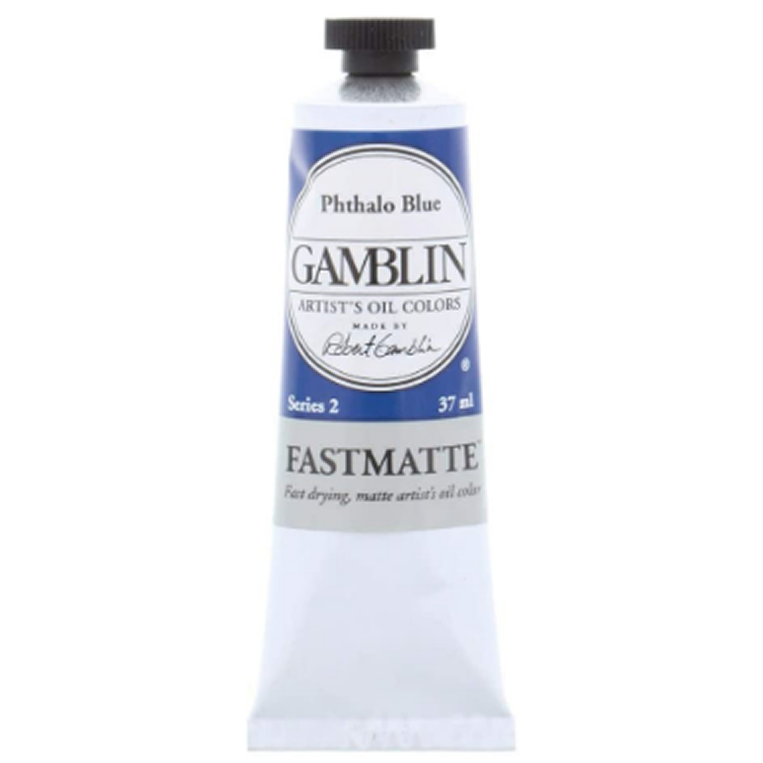 Gamblin FastMatte Alkyd Artist Grade Oils - Phthalo Blue